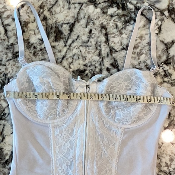 Pink Petals Control Shaper (Girdle) White, 30C,  Adjustable Straps - Picture 3 of 12